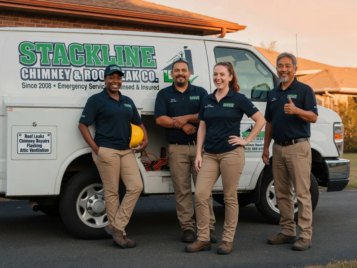 Chimney flashing repair company in Samburg, TN